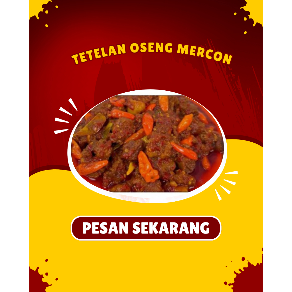 

oseng mercon daging tetalan sapi/ vacum / frozen/ 150gr