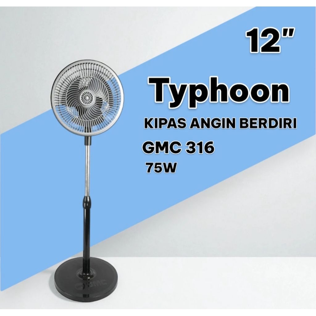 Kipas GMC 316 Thypoon 12inch
