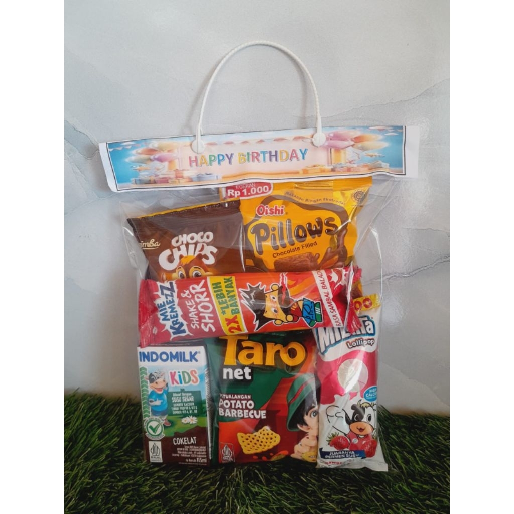 

Promo souvenir paket snack ulang tahun anam terlaris
