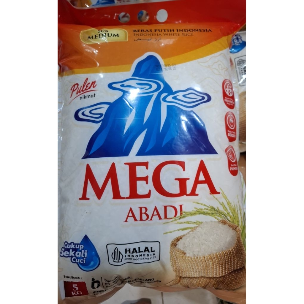 

BERAS MEGA ORANGE 5KG