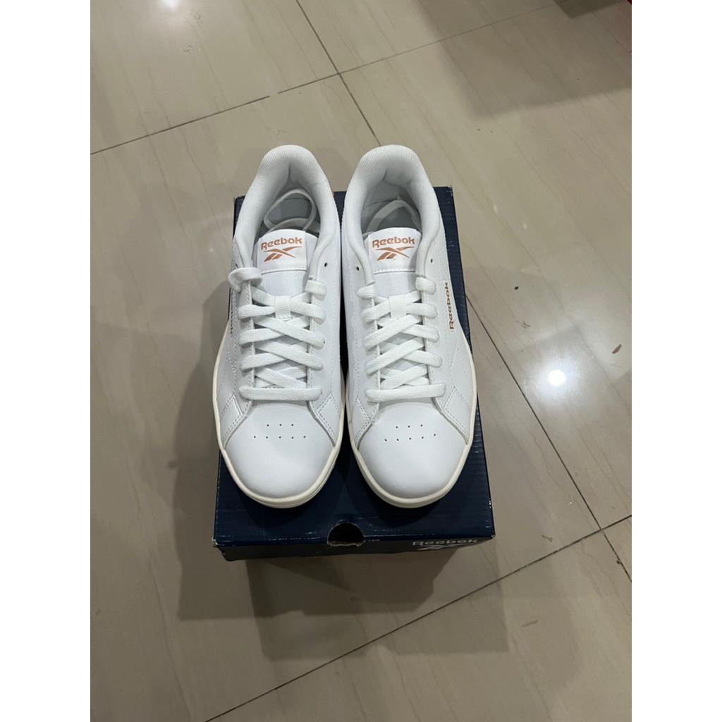 Reebok Court CLN White/Clay 100% Original