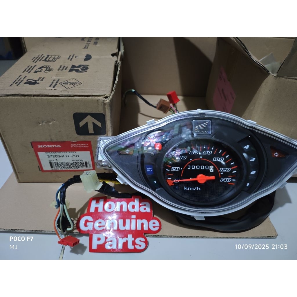 37200KTL701 / SPEEDOMETER ASSY SUPRA FIT NEW SERIES