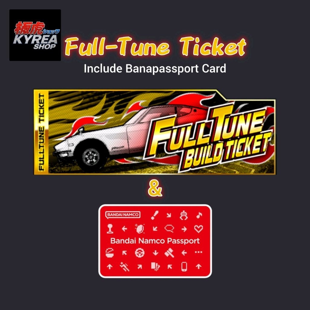 [Promo][WMMT6RR] FullTune Ticket Data 80 Winstreak Include Banapassport Card + Free Banapassport Sti