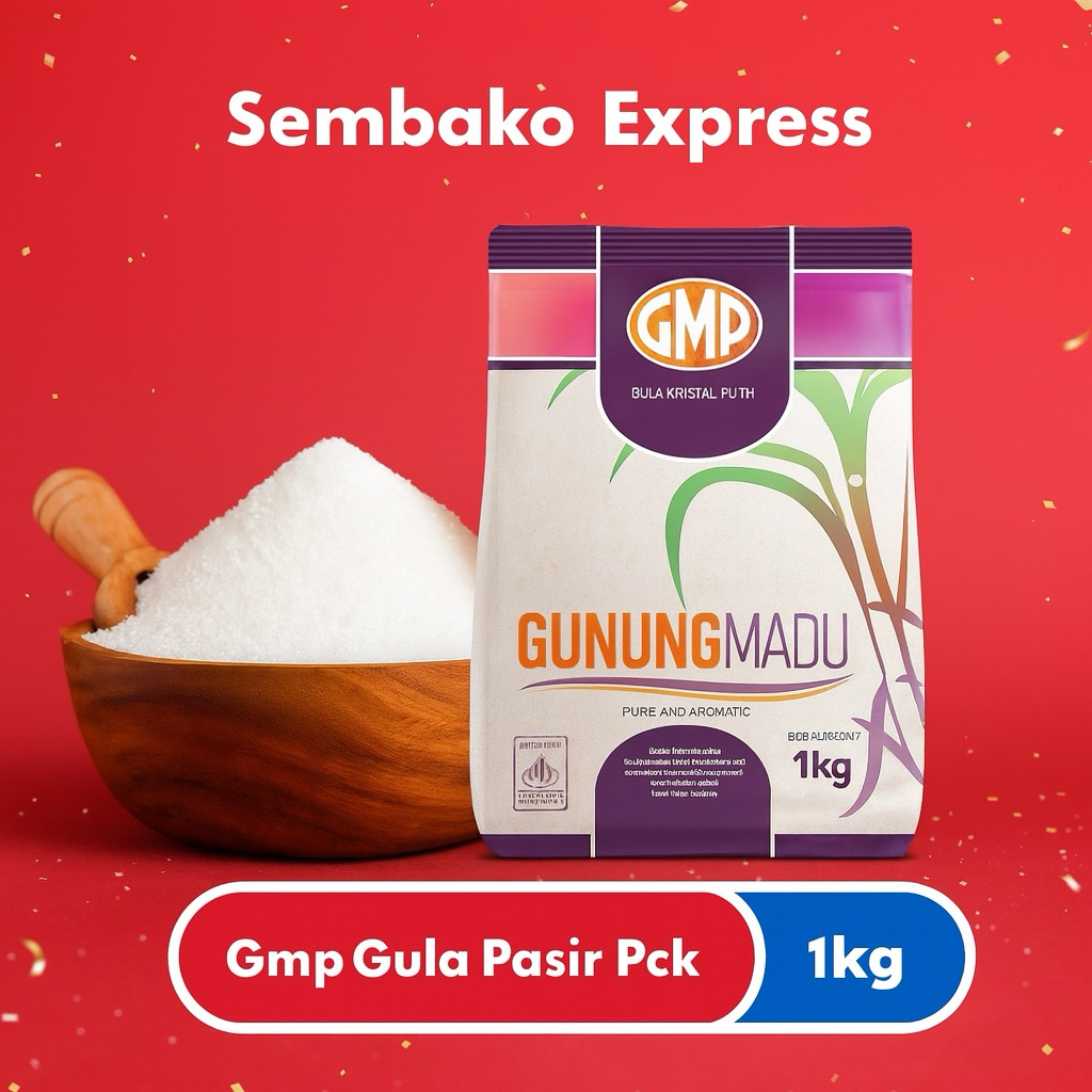 

GMP Gula Pasir Gunung Madu 1 kg – Manis Alami Berkualitas Tinggi