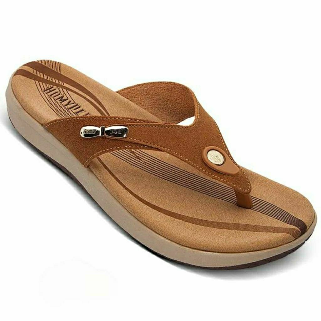 Homyped Luna N41 Sepatu Sandal Heels Wanita Casual Model Jepit Bata