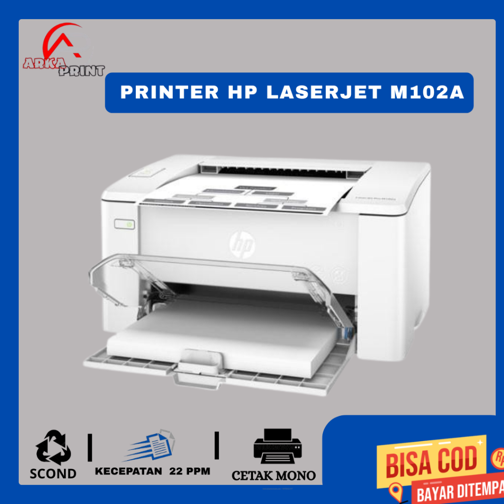 Printer HP LaserJet pro M102a