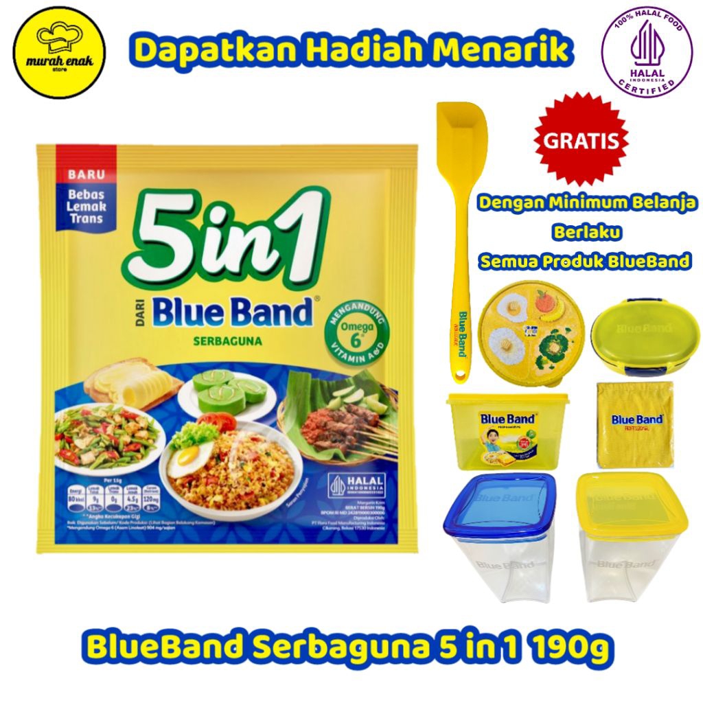 

BlueBand 5in1 Serbaguna 190gr