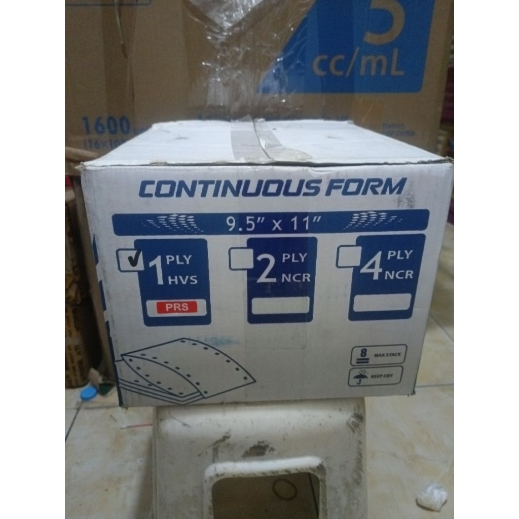 

kertas continous form 1 ply 9,5 x 11 prs/bagi dua
