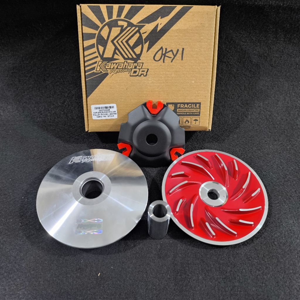 PULLEY SET RUMAH ROLLER KAWAHARA D-R BUAT STYLO 160 / VARIO 160 / PCX 160 / ADV 160 / ORIGINAL KAWAH