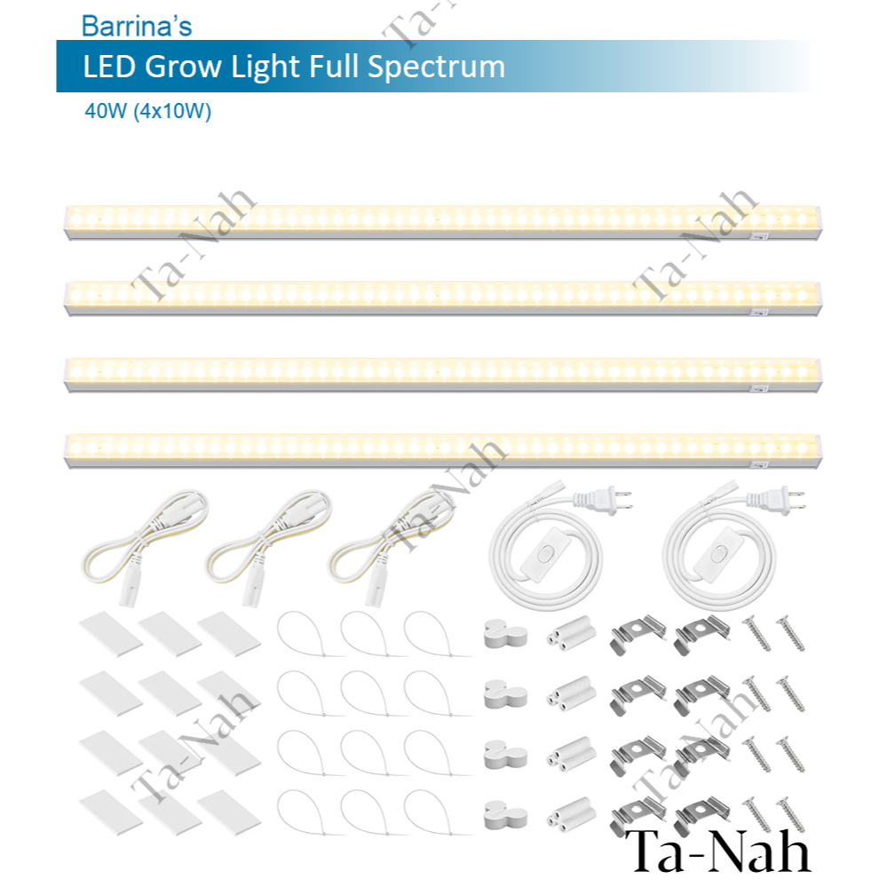 Barrina T5 Batten 10W 60cm 2900K 120 LED Grow Light Full Spectrum