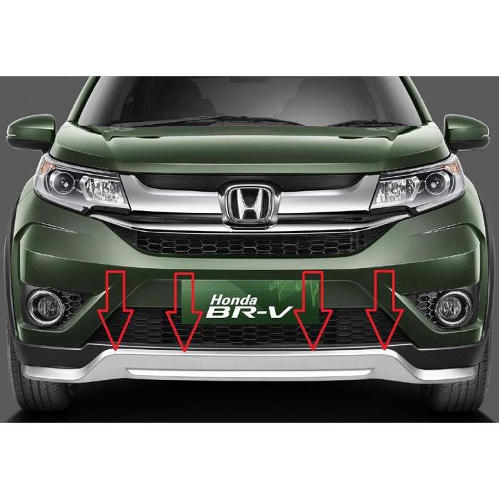 Spoiler Bumper DEPAN SILVER BRV PRESTIGE 2016-2020 original honda