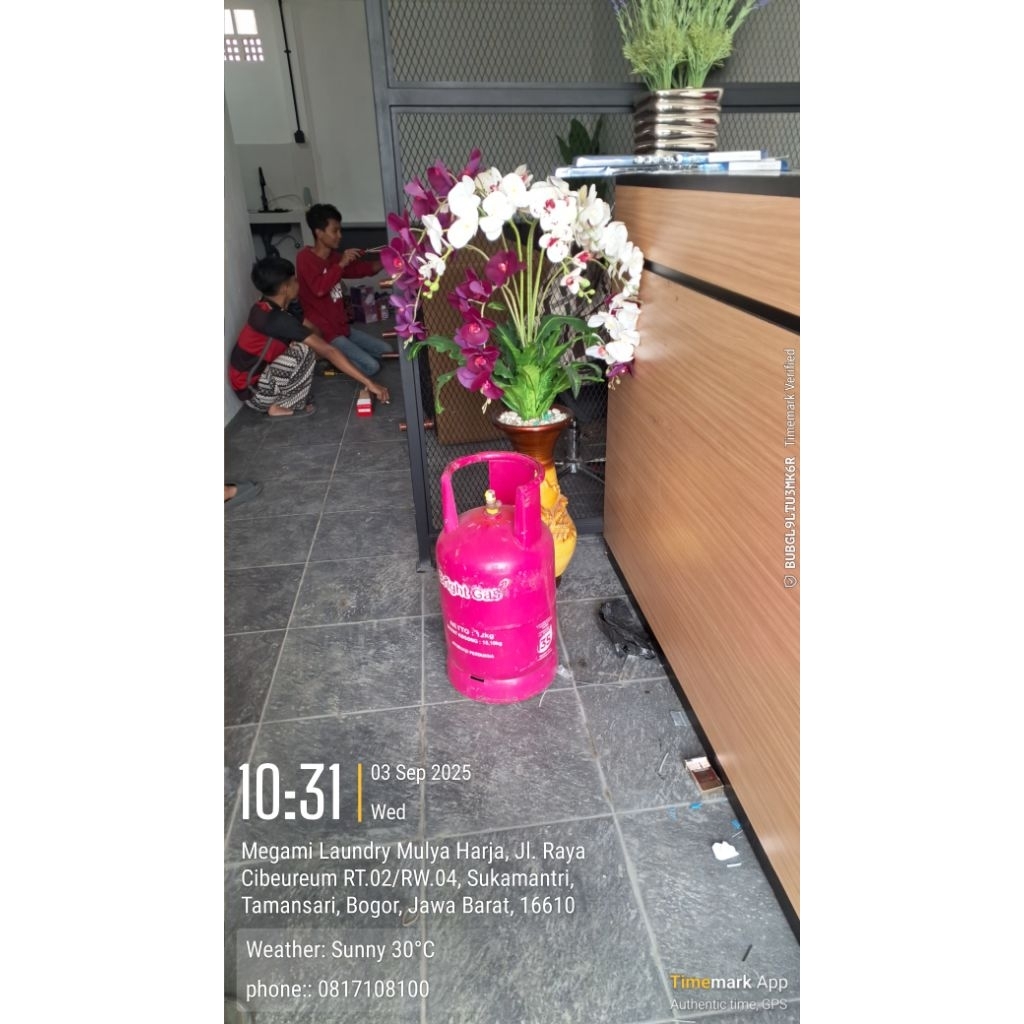 Bright Gas 12kg (isinya saja)