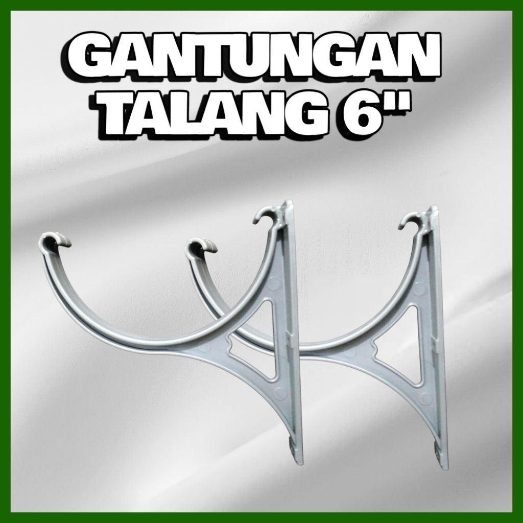 GANTUNGAN TALANG 1/2 LINGKARAN/GANTUNGAN TALANG OVAL 6"