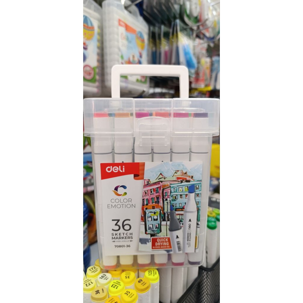 

SKECTH MARKER DELI 36W E70801 termurah