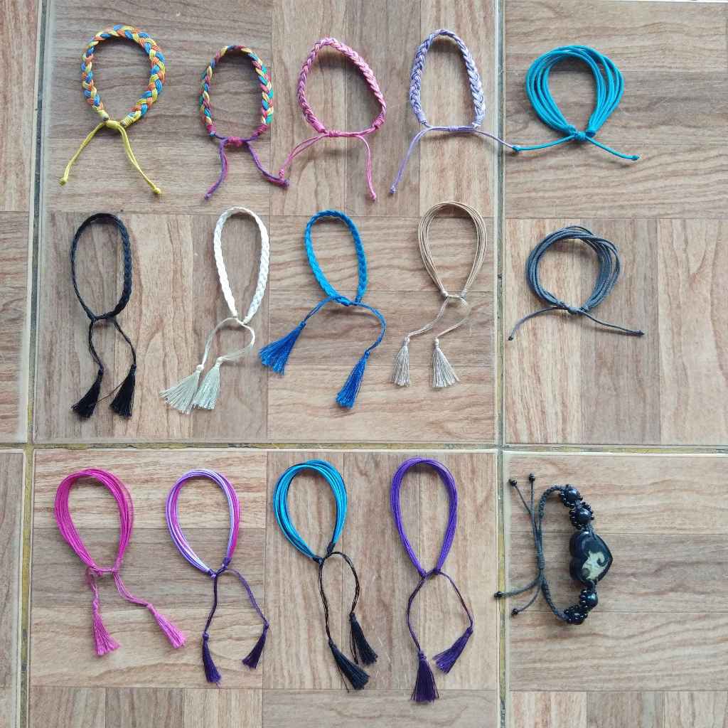 Preloved MR.DIY Gelang Tali Anyaman