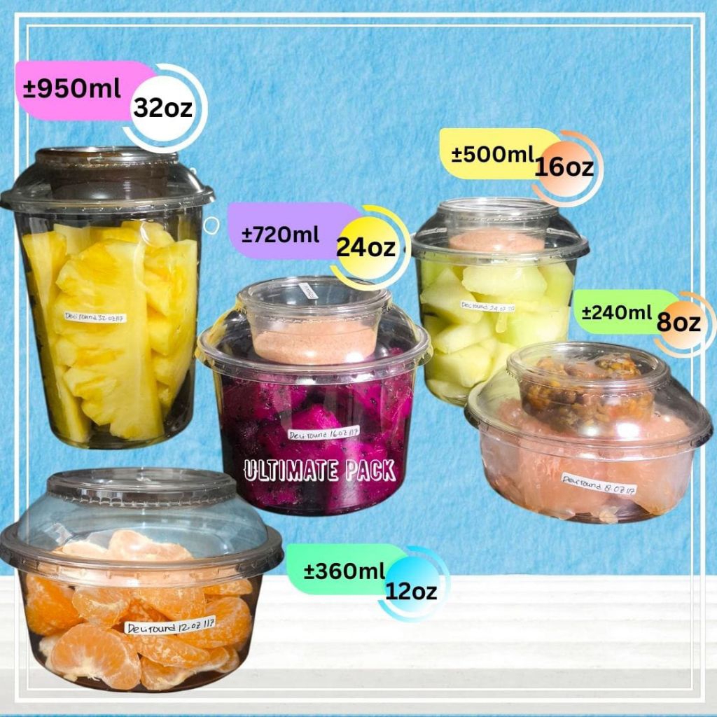 Cup Inner Rujak Buah potong (10pcs)
