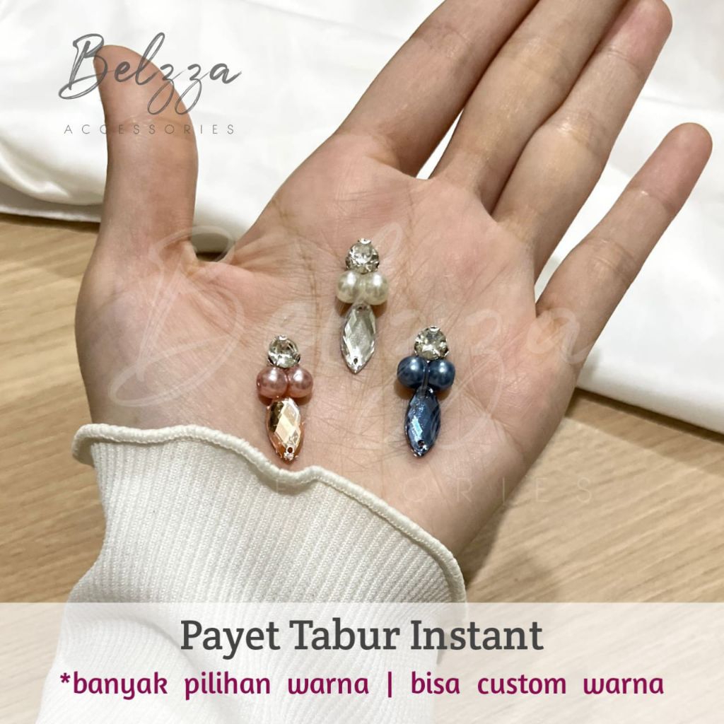 Payet instan, sampan ,mutiara ,payet premium ,Hiasan kebaya ,hijab , gaun ,dress ,baju pesta ,Payet 