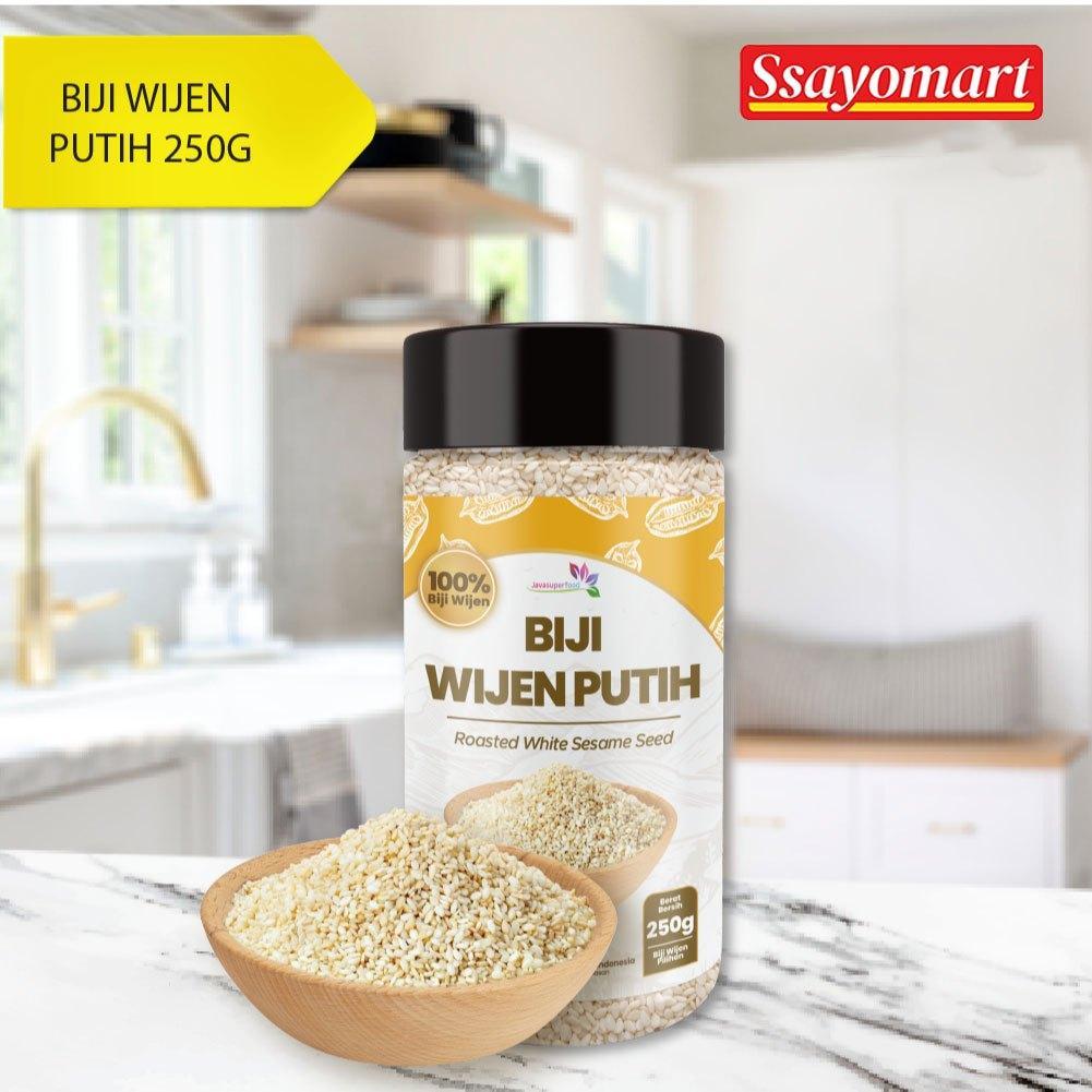 

[HALAL] BIJI WIJEN PUTIH 100% (170G/250G/340G) / WHITE SESAME SEEDS