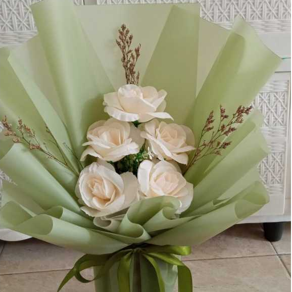 Buket Bunga Wisuda Premium Custom Ucapan TEDDANDFRIEND