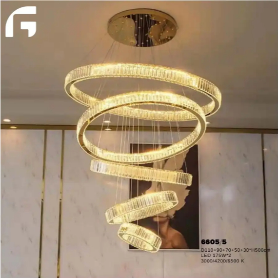 Lampu Void Kristal 6605
