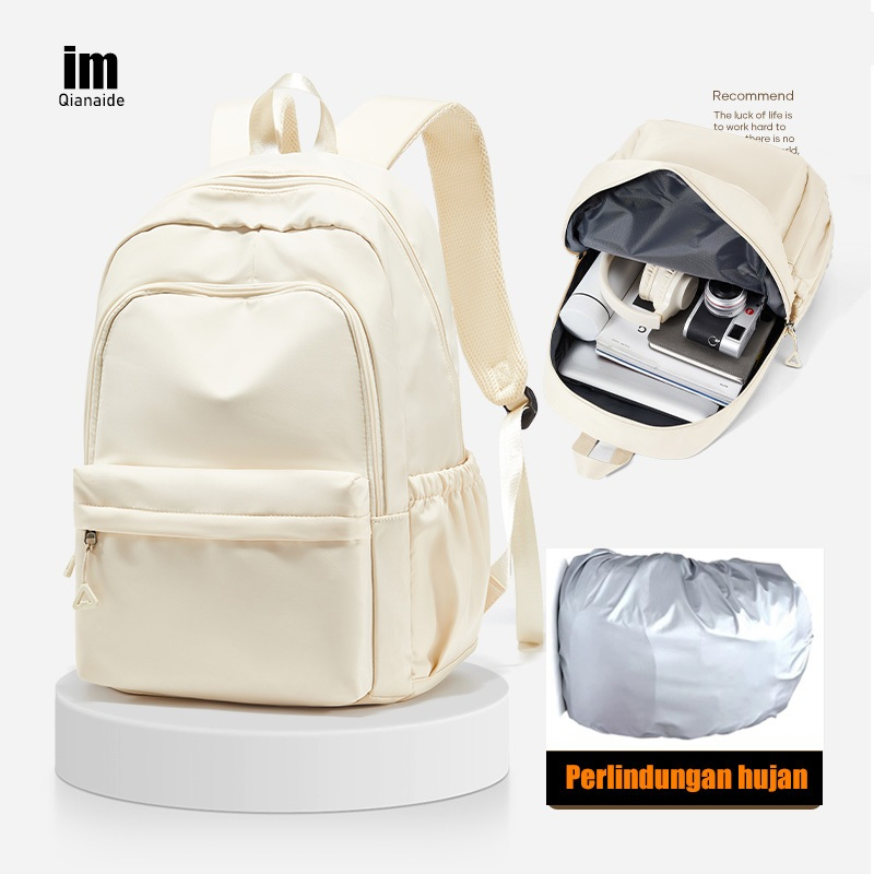 Tas Ransel Wanita Sekolah Model Korea 2025 Tas Backpack Mahasiswa SD SMP SMA Kuliah Kapasitas Besar 