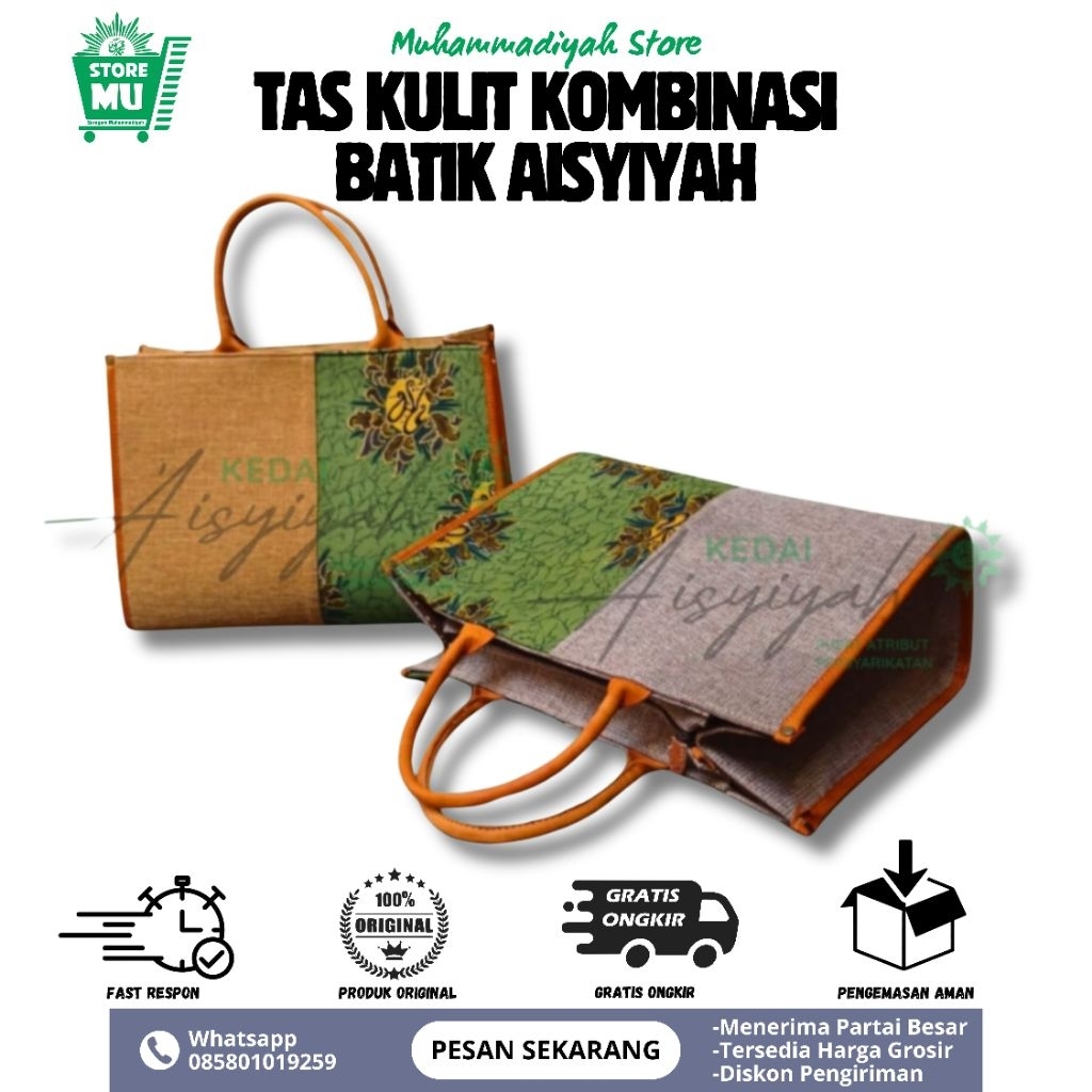 TAS Kombinasi Batik Aisyiyah
