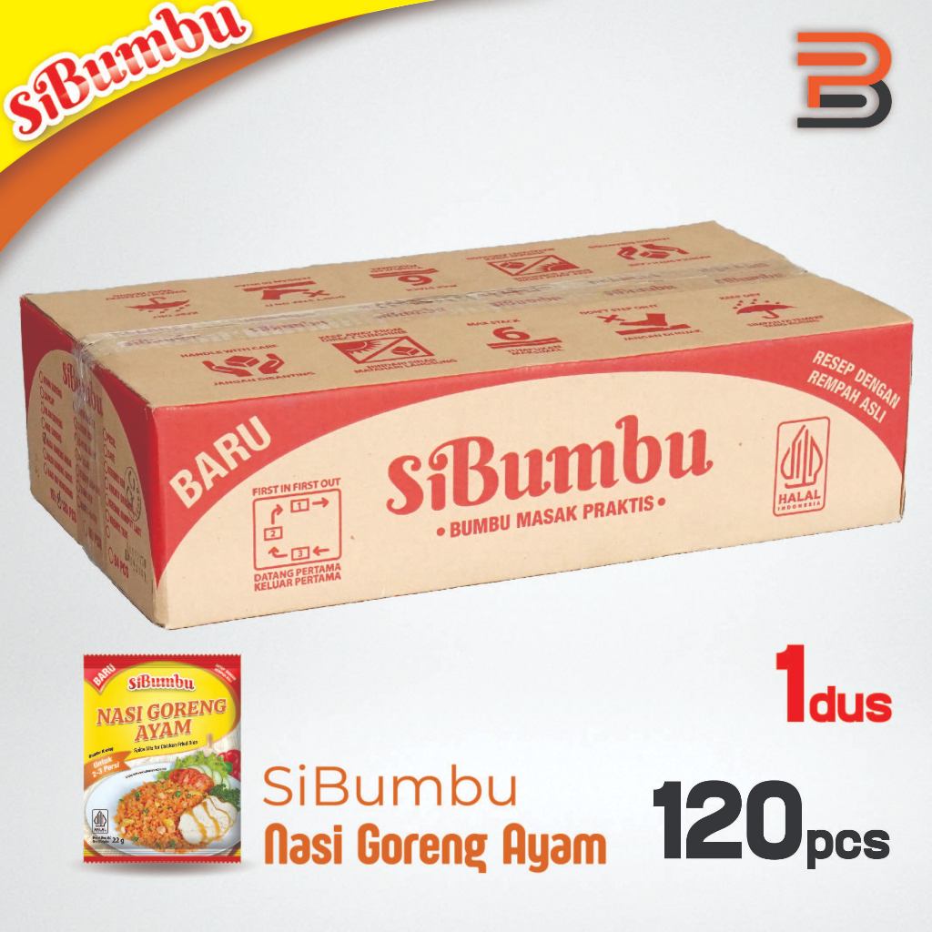 

SiBumbu - Nasi Goreng Ayam 1 Dos (120pcs)