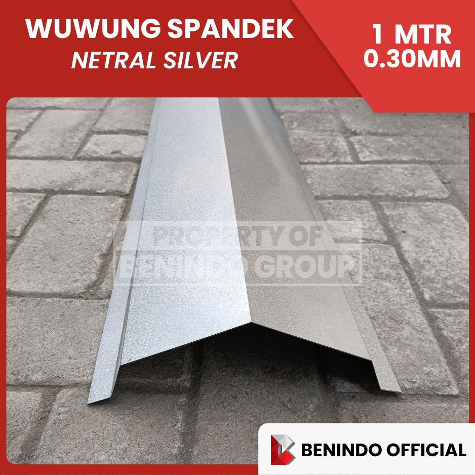 Wuwung / Nok Spandek Galvalum Netral 0.30 P : 1mtr L=30