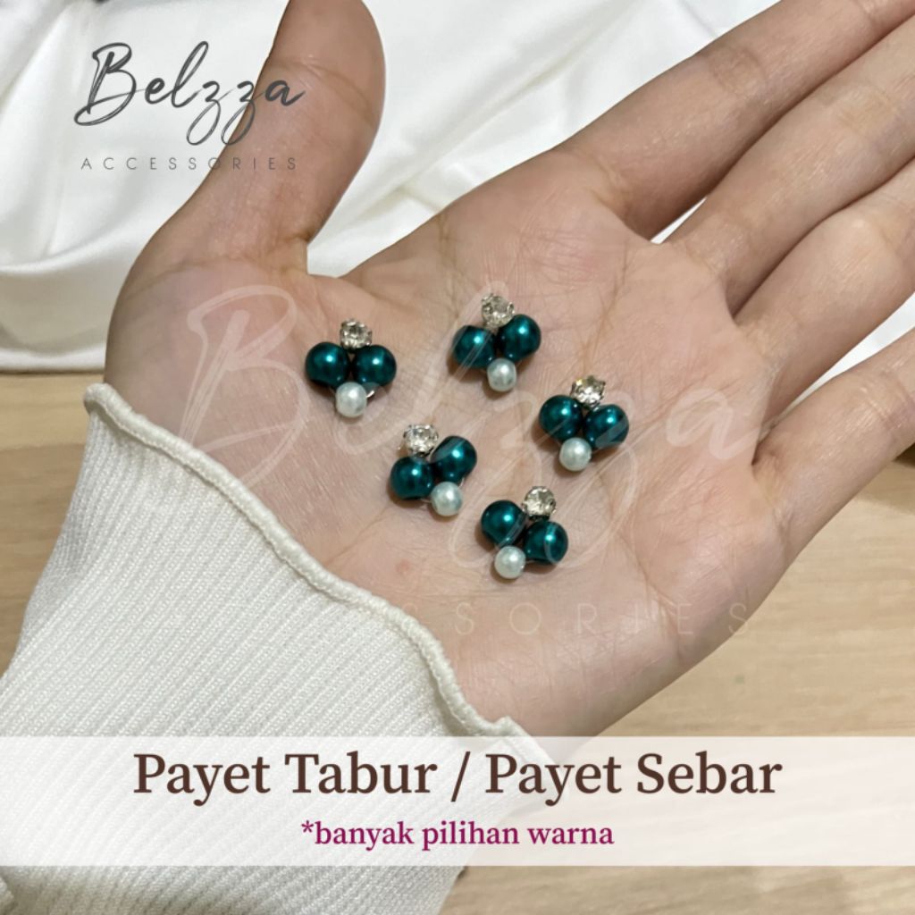 Payet instan, sampan ,mutiara ,payet premium ,Hiasan kebaya ,hijab , gaun ,dress ,baju pesta ,Payet 