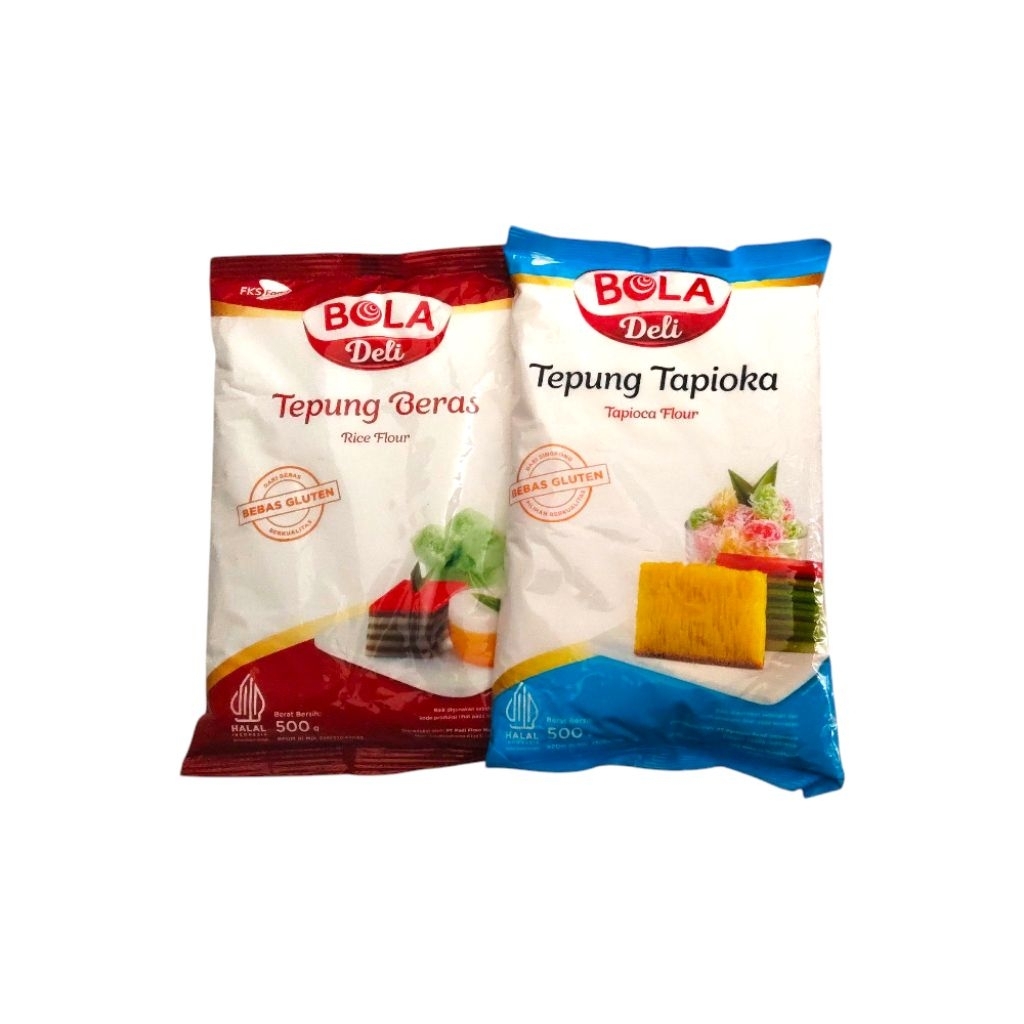 

Tepung Delii tepung beras tepung tapioka 500 gr