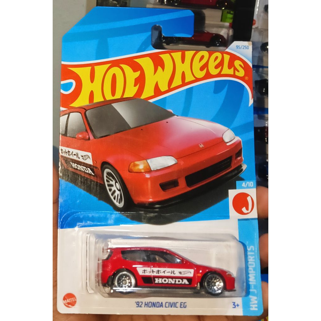 Hotwheels 92 HONDA CIVIC EG