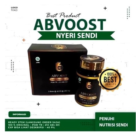 ABVOOST ENERGY BOOST UP 1 BOTOL ISI 40 PIL HITAM AJAIB