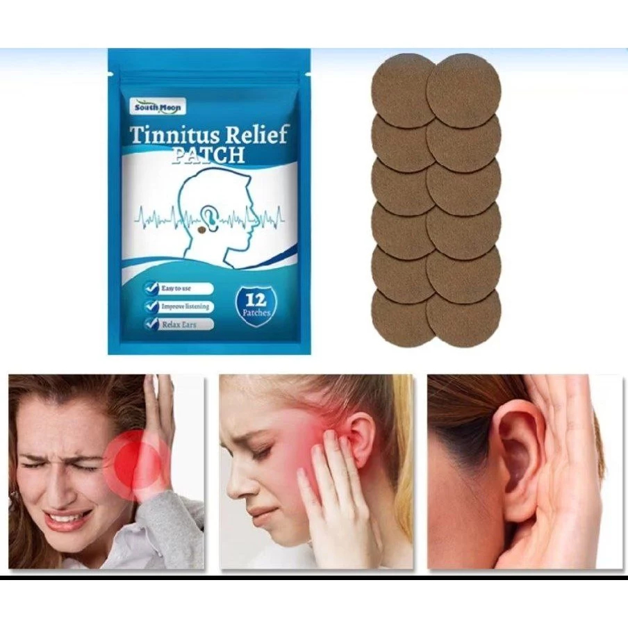 OTO Ringear Herbal Patch tinnitus treatment patch Ear Ringing Treatment Patch Obat Tinnitus Patch He