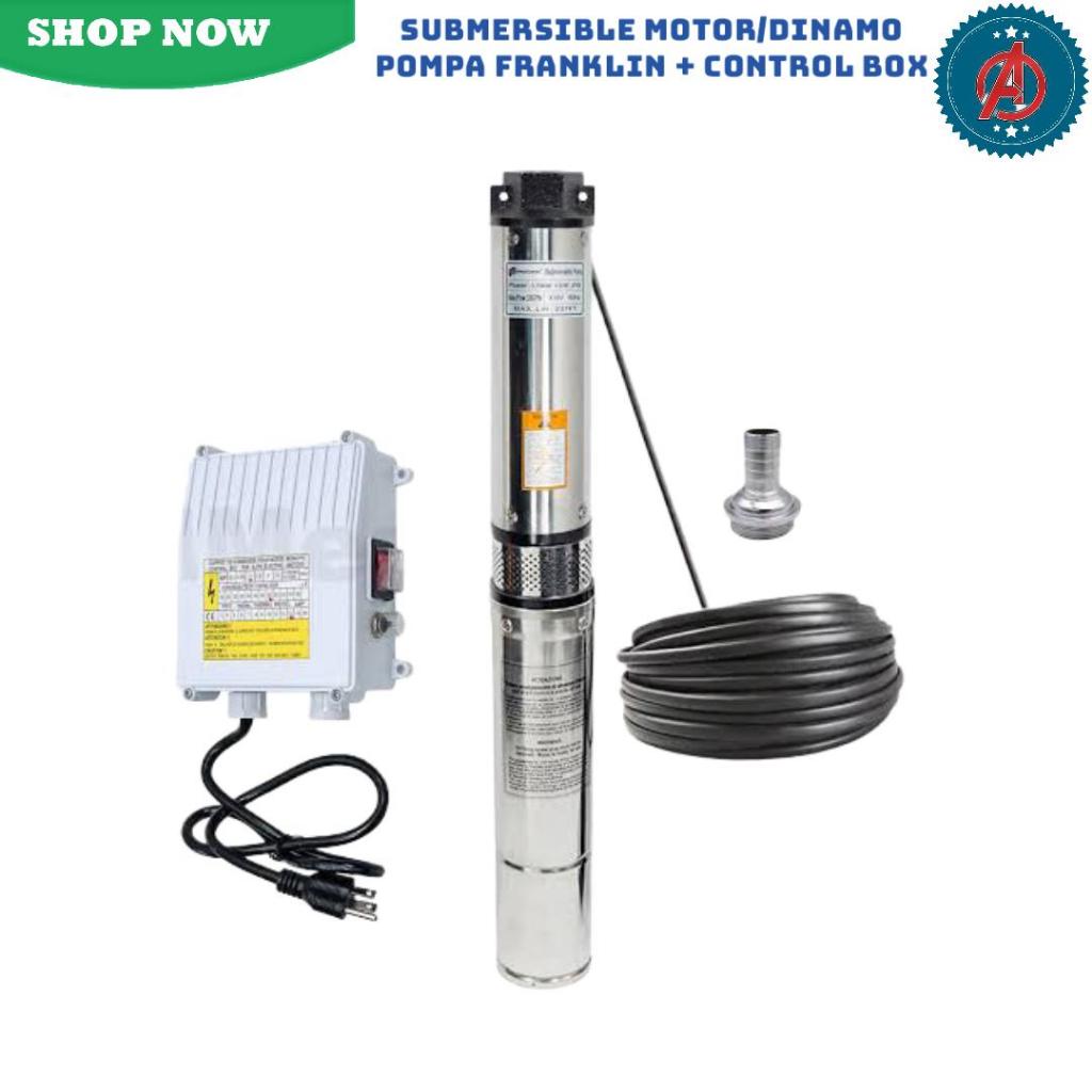Submersible Motor/ Dinamo Pompa Franklin Electric 4" 1HP / 0.75KW / 380V / 3Phase