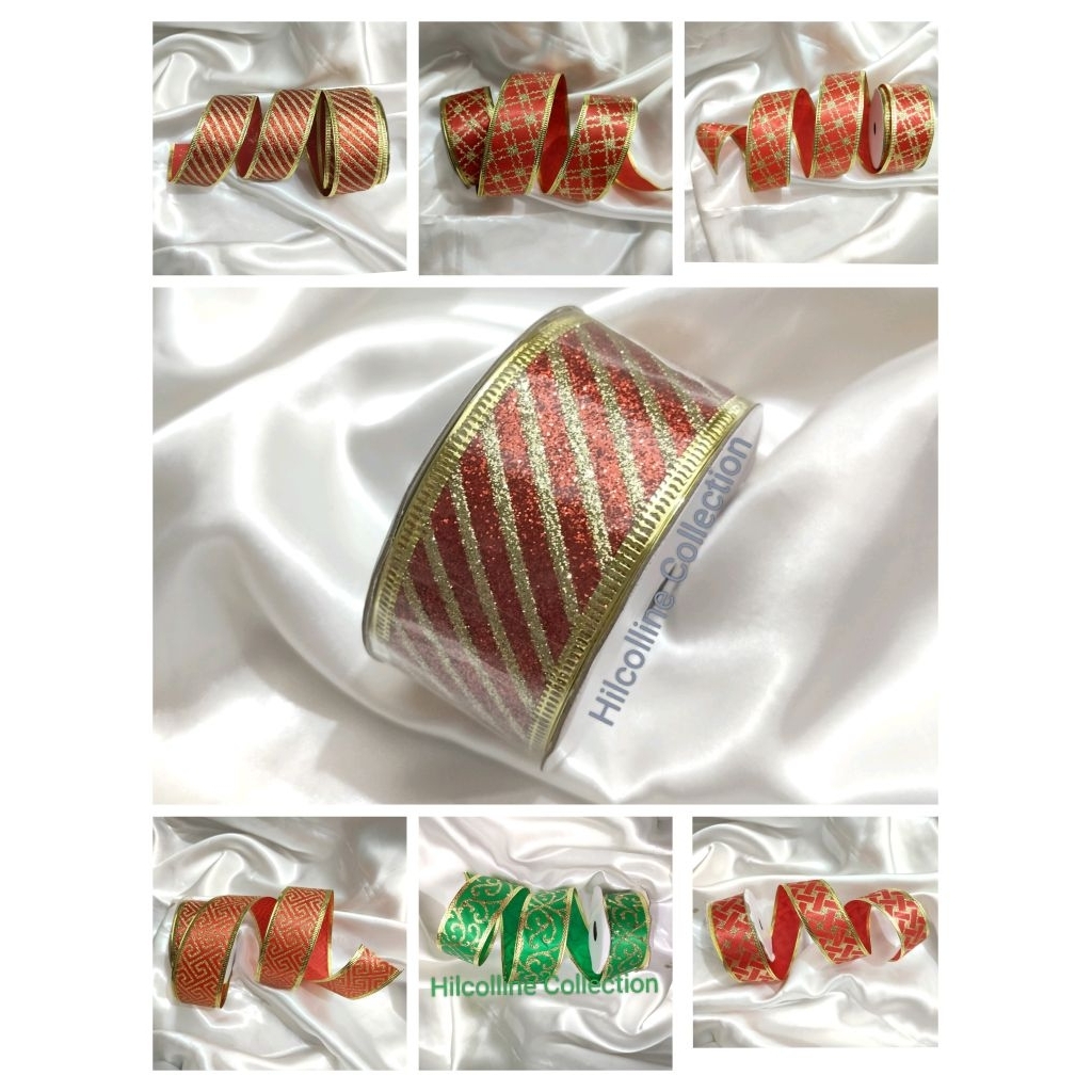 

Pita Kawat Gliter 1.5inc (10yard)