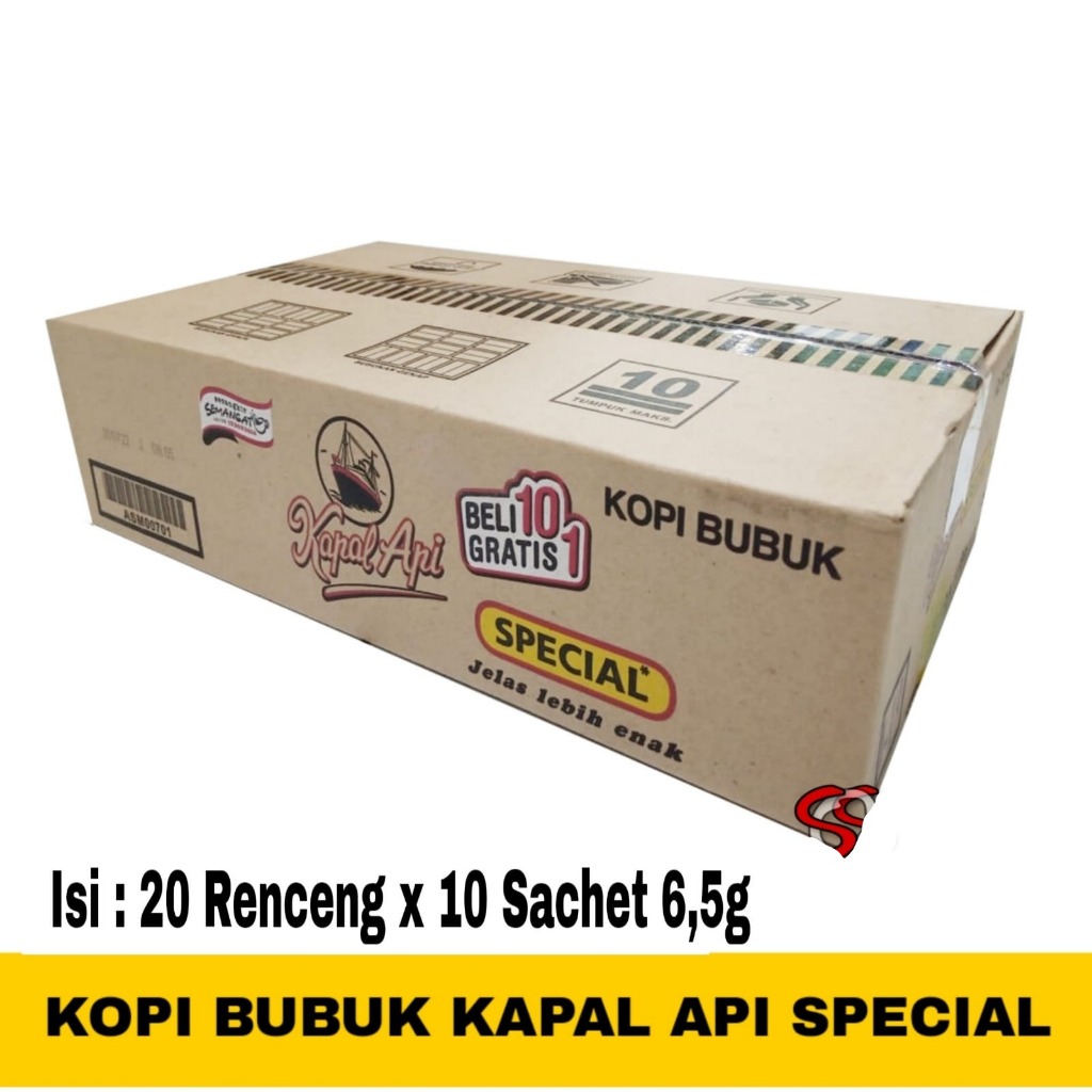 

Kopi Kapal Api Mini 6gr 1 Dus - 1 Renteng Isi 10 Sachet - vg.mart
