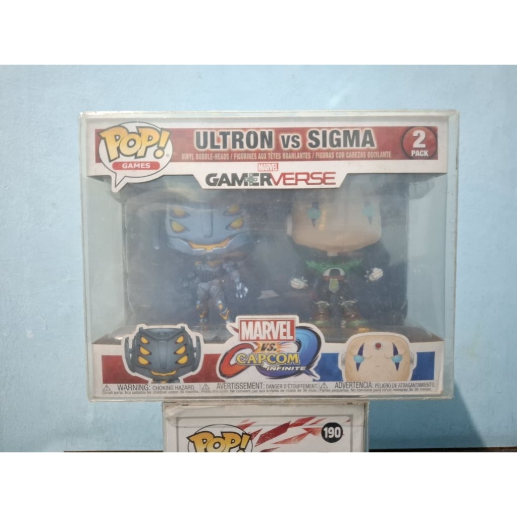 Funko Pop: Ultron vs  Sigma (Marvel vs Capcom)