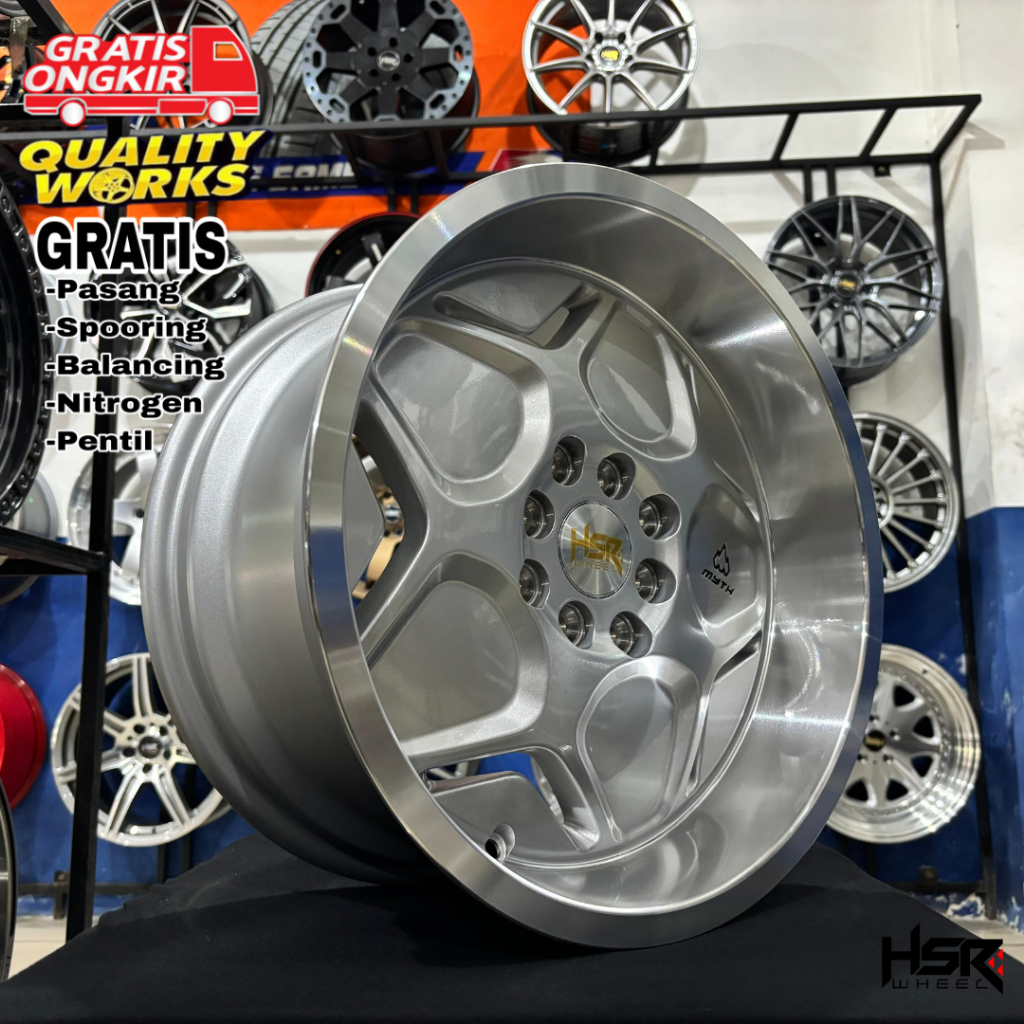 Velg Mobil Etios Valco, Sirion, Ring 16 Lebar 7/8 Velg Celong HSR Wheel MYTH-04