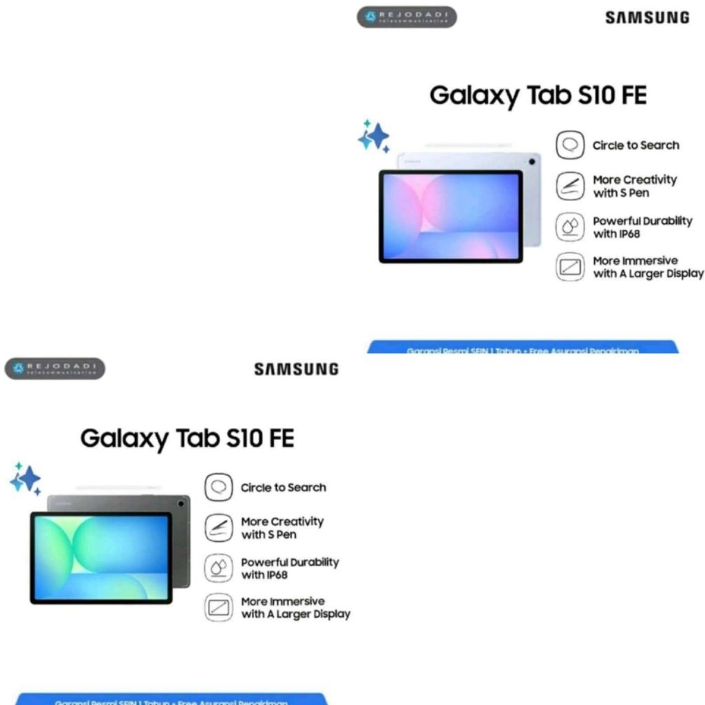 Samsung Galaxy Tab S10 Fe 5G 8 GB 128GB
