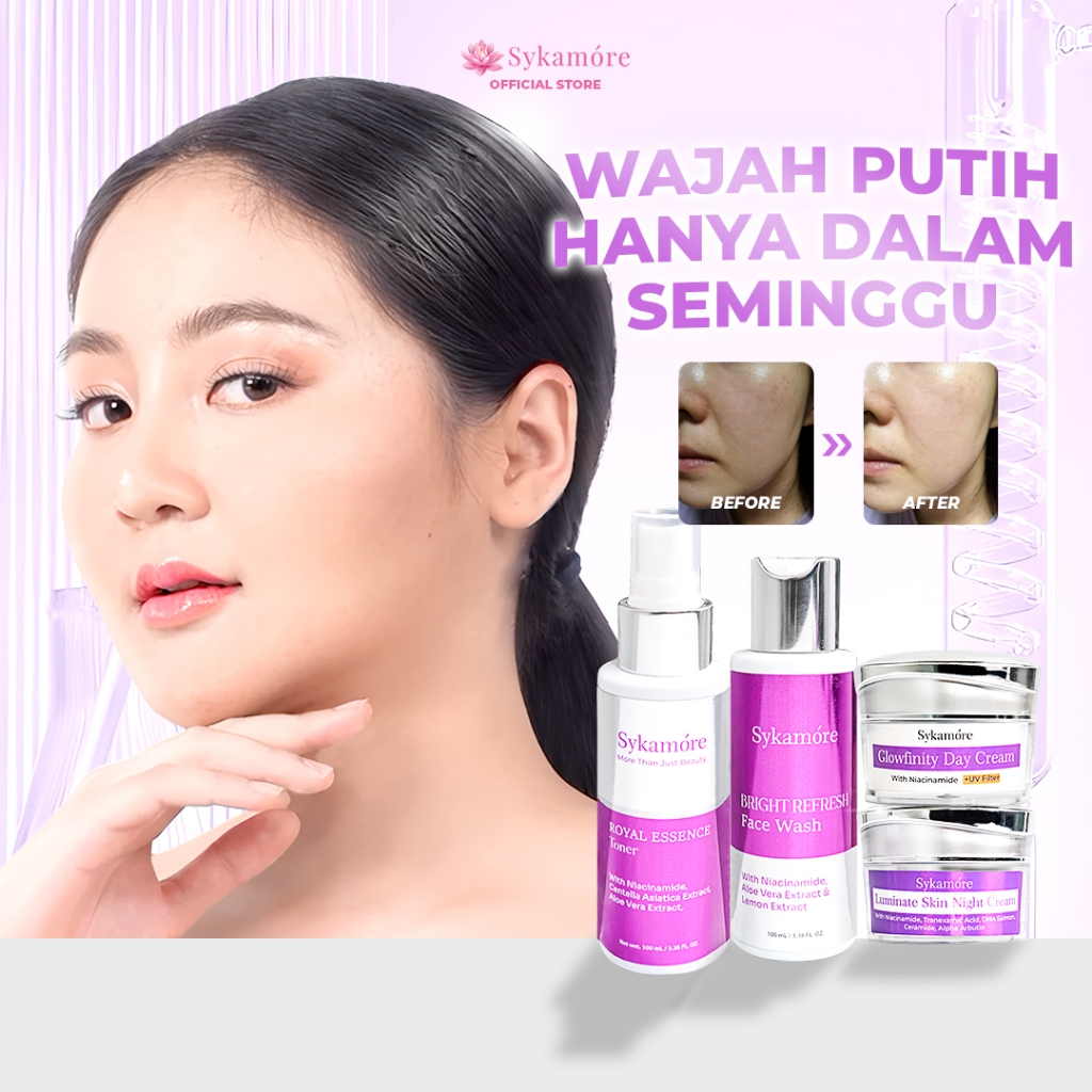 Paket Skincare Brightening Skin Face Hanya Dalam Seminggu | Paket Brightening Series