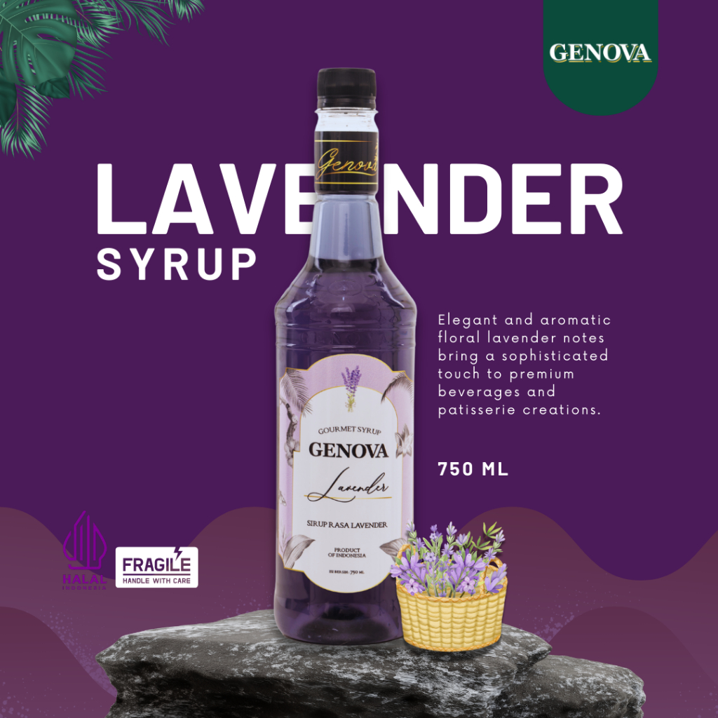 Genova Lavender Syrup 750ml