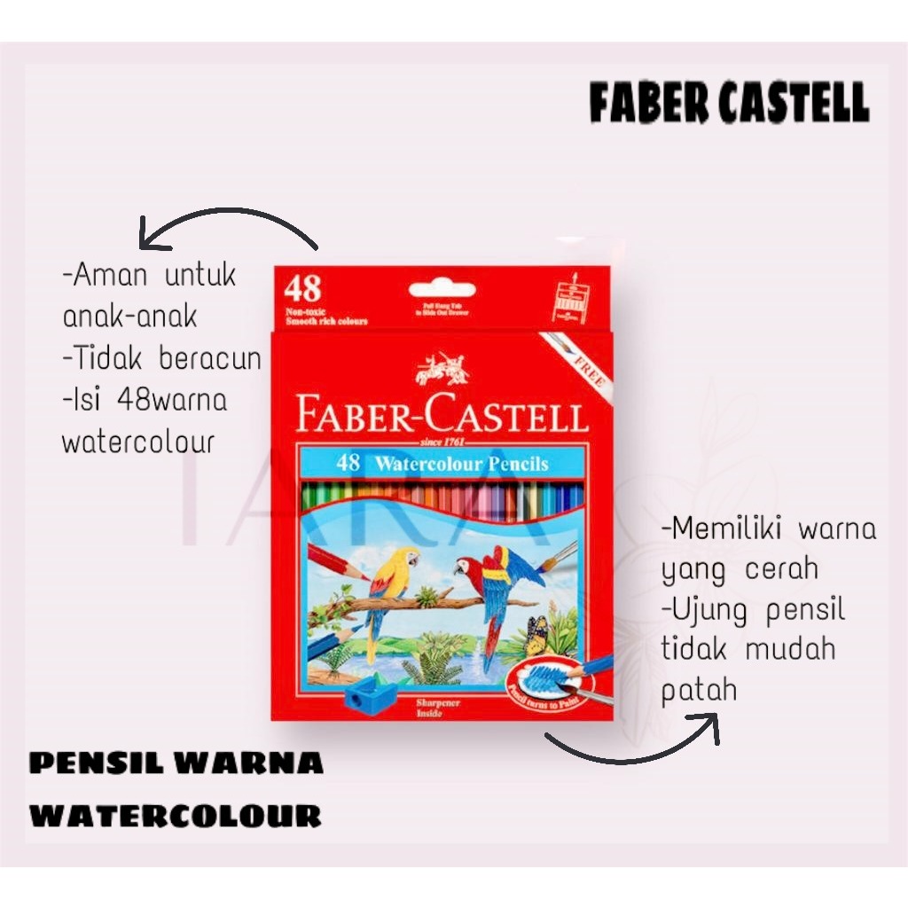 

P-W Faber Castell Watercolour 48W