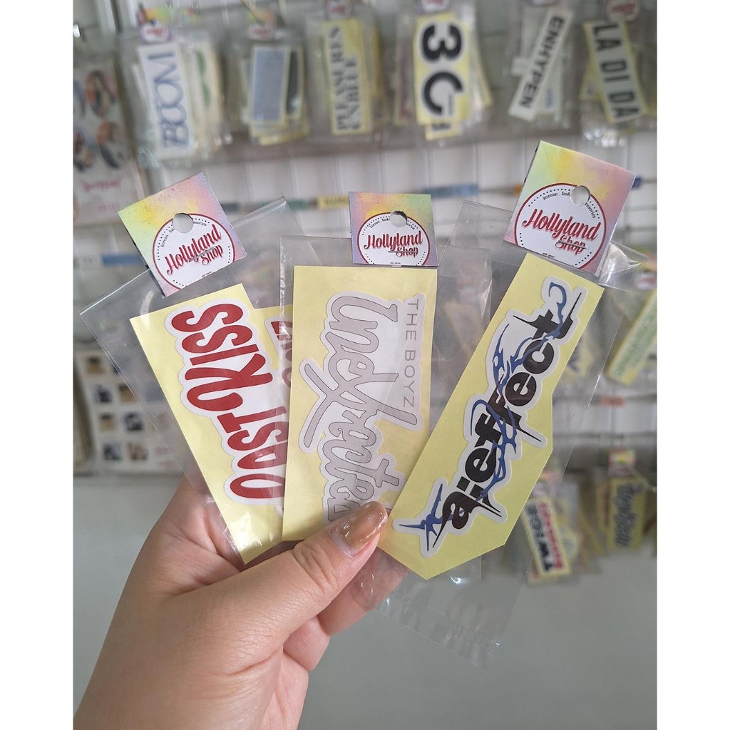 

Sticker The Boyz Logo part 1 (5pcs Stiker) Unofficial