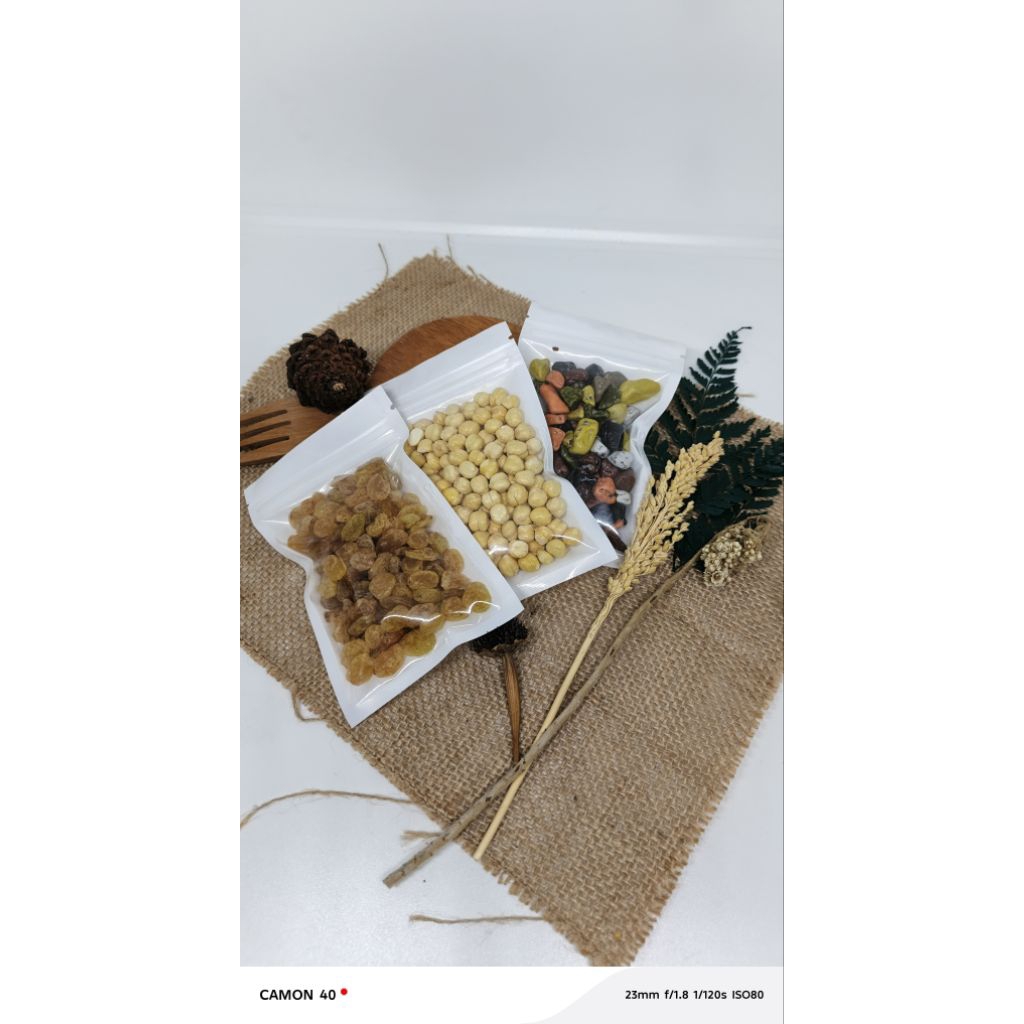 KACANG ARAB, KISMIS MANIS, COKELAT KRIKIL KEMASAN EKONOMIS