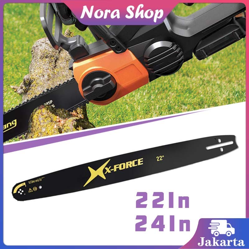 22/24 Inch Bar Gergaji Kayu / Guide Bar Chainsaw / Chainsaw Bar Laser