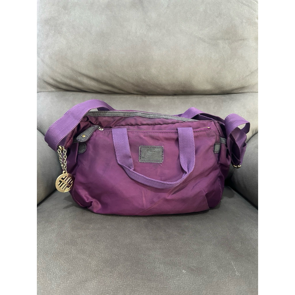 FILA SLING BAG PURPLE ORIGINAL PRELOVED