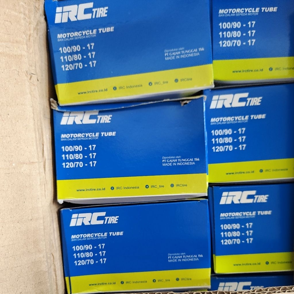ban dalam irc 100/90, 110/80, 120/70 - 17