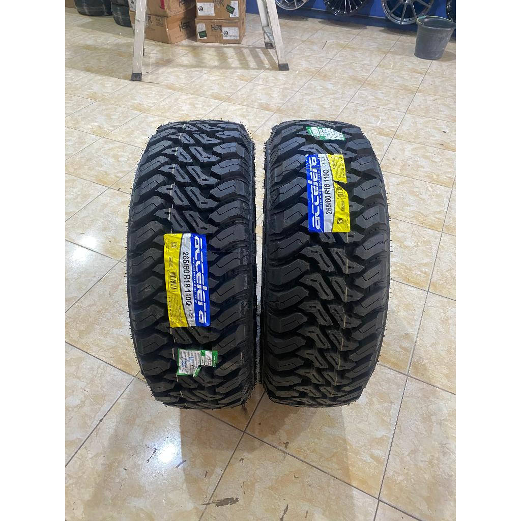 Ban Mobil Offroad  Pajero Fortuner R18/60 265 Accelera M/T01 Ban Mobil Tubles