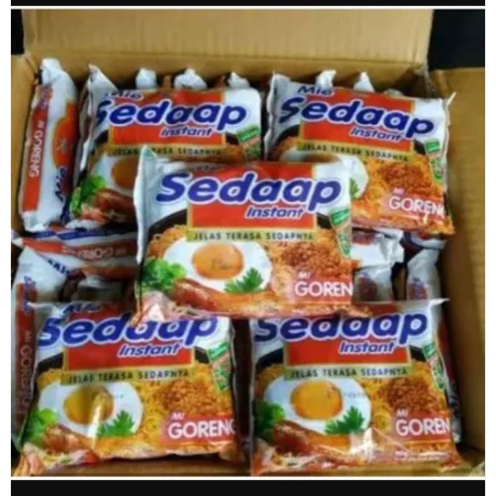 

mie sedaap goreng kartonan ready stok satu dus isi 40pcs