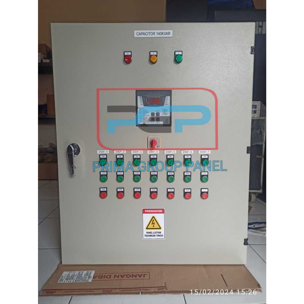 Panel Capasitor Bank 30KVAR (Penghemat Daya 3Phase)